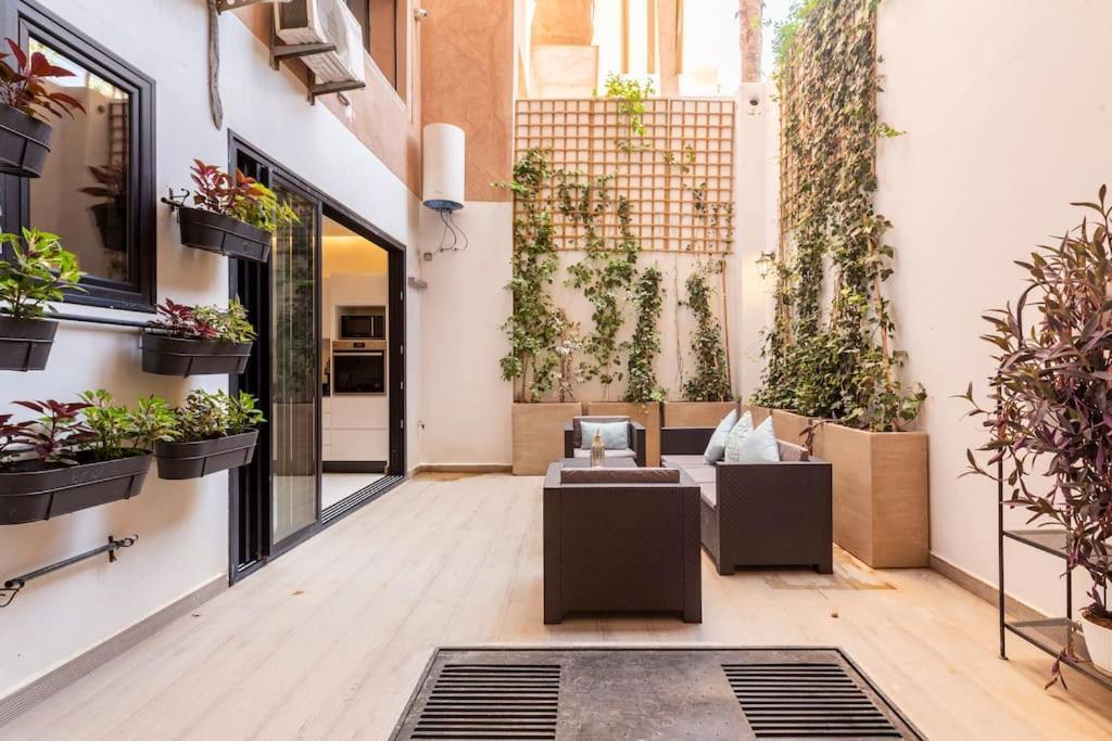 Апартаменты Loft Duplex Familial 200M2 Neuf - Centre Gueliz Марракеш Экстерьер фото