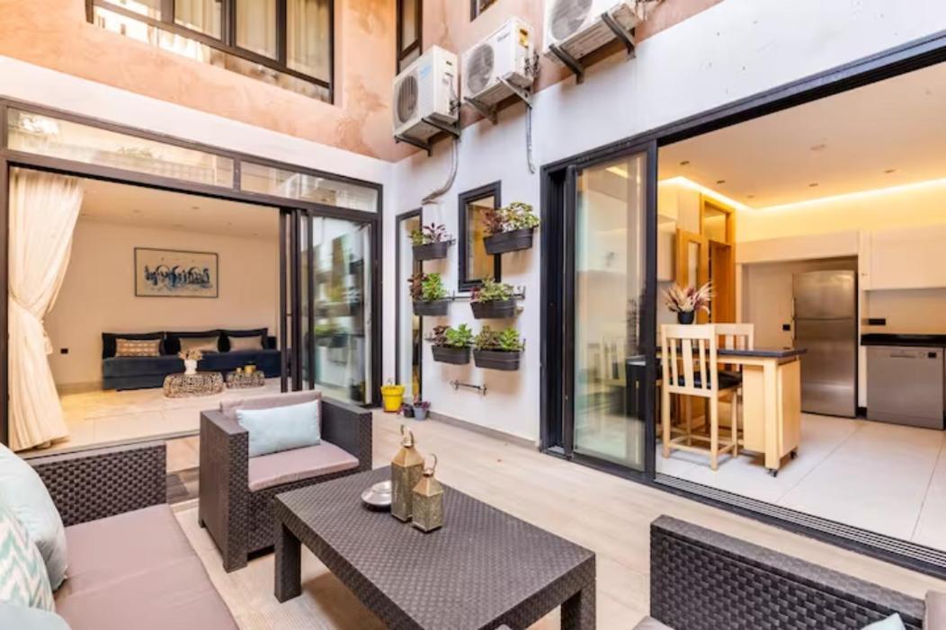 Апартаменты Loft Duplex Familial 200M2 Neuf - Centre Gueliz Марракеш Экстерьер фото